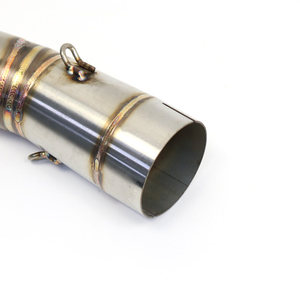 Convient pour BMW F650GS F700GS <span class=keywords><strong>F800GS</strong></span> ADV, tuyau d'échappement intermédiaire en acier inoxydable - Product Image 3