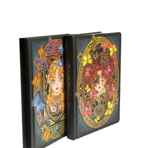 Personalized Custom-made Cold-<b>pressed</b> Retro-style Hardcover Notebook - Product Image 4