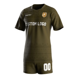 Ensemble de vêtements de sport pour hommes, t-shirt et pantalon de style rugby des Fidji 2023, t-shirt à col en V pour hommes, vêtements de sport pour hommes, séchage rapide, musculation - Product Image 1