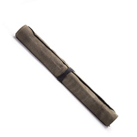 Étui à couteaux en toile multi-usages personnalisé sac à main pliable décontracté avec fermeture à glissière stockage de voyage durable pour couteau à rouleau du chef