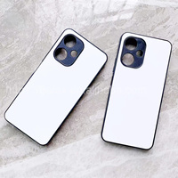 Étui de téléphone personnalisé en TPU+PC avec motif sublimé pour Redmi13C, étui de téléphone pour sublimation