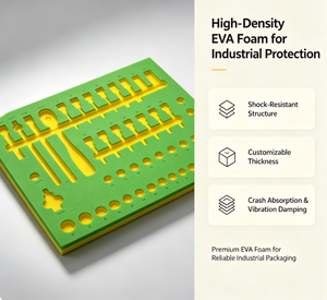 Custom CNC Engraved EVA <b>Foam</b> Insert Shock Resistant Anti Collision Protective Liner For Precision Instrument Case Packaging - Product Image 5