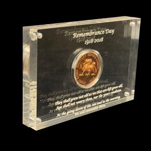 Estuche de Exhibición para Monedas Conmemorativas de Acrílico con Temática Náutica y Deportiva, Precio de Fábrica, Plástico Duradero, Regalos Empresariales, OEM/ODM - Product Image 4