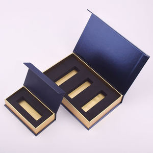 <span class=keywords><strong>Caja</strong></span> de regalo de lápiz labial de cartón magnético, embalaje de lujo personalizado - Product Image 1