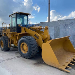 รถตักล้อยาง Caterpillar 966G รุ่นคลาสสิก พร้อมบันทึกการบำรุงรักษาครบถ้วน เครื่องจักรกลหนักสำหรับงานก่อสร้าง - Product Image 1