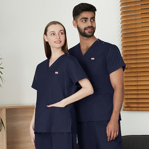 <b>Scrubs</b> Wholesale Hospital Fashion Breathable Short Sleeve Medical Nursing <b>Scrubs</b> Comfortable And Pressure-Free <b>Scrub</b> <b>Sets</b> - Product Image 4