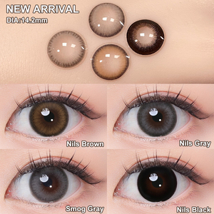 Kính áp tròng 16 mm Magister tiếp xúc màu ống kính mềm tự nhiên bán buôn ống kính mắt nâu đường kính lớn - Product Image 4