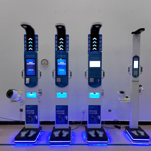 Báscula Digital LCD para Medir <span class=keywords><strong>Peso</strong></span> y Altura con Regla, Capacidad de 500 kg, Precisión de 10 g para Mediciones Precisas y Evaluación del IMC - Product Image 1