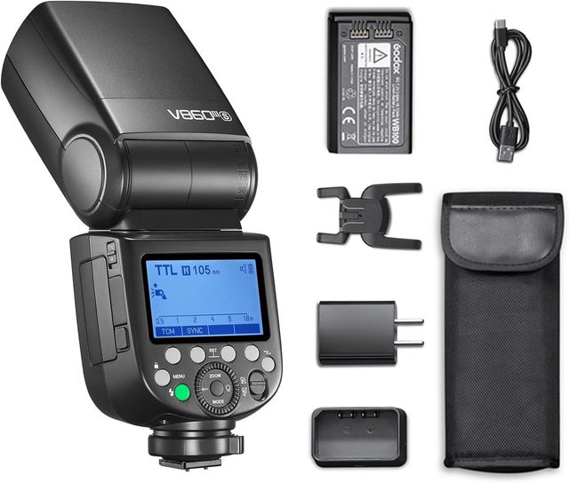 Original Godox V860III V860 III TTL HSS Camera Flash Speedlite with Modeling Light Li-ion Battery for Sony Canon Nikon Fuji