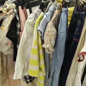 <span class=keywords><strong>Lot</strong></span> de vêtements d'été pour enfants SF02, vêtements pour enfants d'occasion, t-shirts, shorts, jeans, jupes et pantalons assortis - Product Image 4