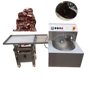 Máquina Templadora de Chocolate Comercial de 8 kg/lote, Máquina para Derretir Chocolate, Equipo para Hacer Chocolate con Mesa Vibratoria - Product Image 5