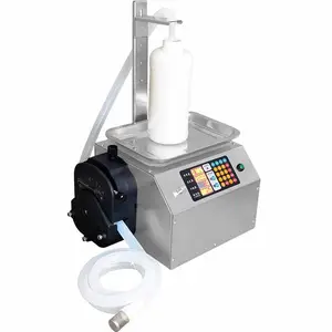 Peristaltik pompa sıvı dolum makinesi 13L sıvı dolum makinesi satılık
