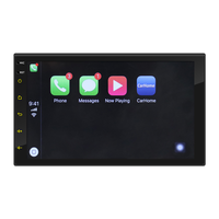 Radio Doble DIN para Auto con Pantalla de 7 Pulgadas, Carplay Inalámbrico, Android Auto, Bluetooth, Estéreo Universal Android de 7 Pulgadas
