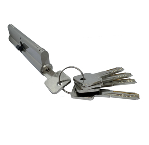 3 phím phẳng đôi bên Brass ổ khóa <span class=keywords><strong>50</strong></span> + <span class=keywords><strong>50</strong></span> mét Kích thước Euro xi lanh khóa - Product Image 2