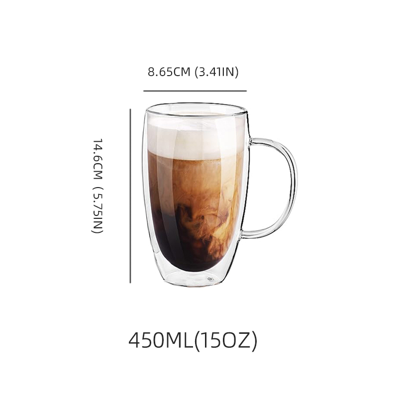 450ML Or 15OZ  With Handle