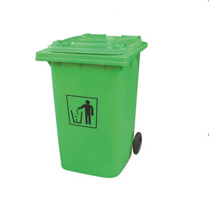 Bote de <span class=keywords><strong>basura</strong></span> de fibra de vidrio y plástico de 120L con <span class=keywords><strong>pedal</strong></span> y ruedas <span class=keywords><strong>Cubo</strong></span> de <span class=keywords><strong>basura</strong></span> de gran capacidad para uso exterior e industrial - Product Image 6