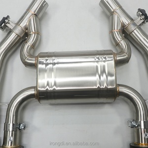 High Performance 304 Stainless Steel Double Pipe Exhaust Catback for BMW M3 G80 M4 G82 S58 3.0T 2021-2024 - Product Image 4