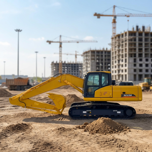 Excavatrice hydraulique de 22 tonnes à haute efficacité, modèle SE220, robuste, à chenilles, pour travaux de terrassement, prix abordable, directement du fabricant - Product Image 1