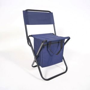 Silla de Pesca Plegable con Respaldo y Bolsa de Almacenamiento - Product Image 1