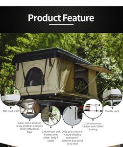 <span class=keywords><strong>Tente</strong></span> droite de remorque de camping-car de toit de coque en ABS avec échelle <span class=keywords><strong>abri</strong></span> extérieur pratique et pratique - Product Image 5