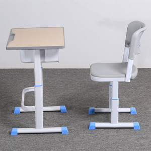 Conjunto de escritorio y silla escolar National Industry School KD04 con altura ajustable para estudiantes - Product Image 2