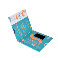 Carte postale Tft professionnelle avec écran Lcd, pour lecture vidéo de noël, nouvelle collection, 2017