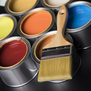 Chopand nghệ thuật sơn bàn chải phẳng/Góc <span class=keywords><strong>Polyester</strong></span> gỗ xử lý tùy chỉnh sơn bàn chải - Product Image 6