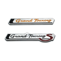 Nouvelle Décoration 3D en Métal pour Carrosserie de Voiture, Autocollant d'Emblème pour Aile et Coffre Arrière pour Toyota Land Cruiser FJ VXR Grand Touring S