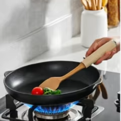 Padella Antiaderente <span class=keywords><strong>in</strong></span> Alluminio - Perfetta per Crepes, Pancake e Pane Fatto <span class=keywords><strong>in</strong></span> Casa, Essenziale per la Cucina Domestica - Product Image 3