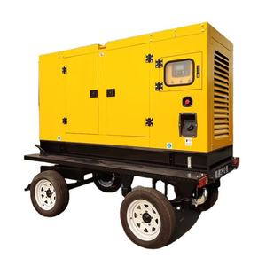 เครื่องกำเนิดไฟฟ้าดีเซลแบบเงียบ 30KVA 50KVA 75KVA 100KVA 150KVA 200KVA 250KVA 300KVA แบบเก็บเสียง 3 เฟส 50/60Hz สำหรับสำรองไฟ - Product Image 1