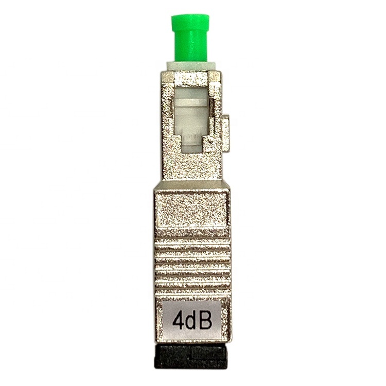 SC APC 4dB Metal Fibre Optic