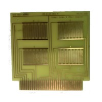Dispositif de test IPC-B-24 à motif de peigne en cuivre nu pour la mesure de la résistance d'isolement de la surface du revêtement de circuits imprimés (SIR)