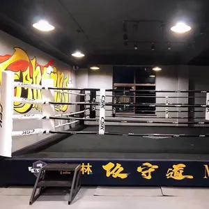 Boxing Custom Logo High Quality 10 Foot Mma Fighting Boxing Ring Sale