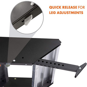 Escalón Plegable de Aluminio <span class=keywords><strong>para</strong></span> Autocaravana HOMFUL, Escalera de 4 Peldaños <span class=keywords><strong>para</strong></span> Autocaravana, Escalón <span class=keywords><strong>para</strong></span> Autocaravana - Product Image 3
