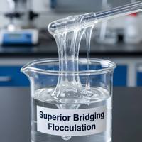 Polyacrylamide Cationique (CPAM) Direct Usine, Floculant, Agent de Déshydratation des Boues, Pureté 90% pour le Traitement en Élevage