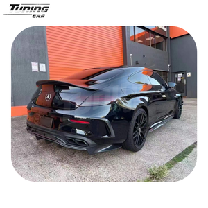 Kit Carrozzeria in Fibra di Carbonio Hot Selling per <span class=keywords><strong>Mercedes</strong></span> C63 W205 2015-2021: Upgrade con Labbro Anteriore, Diffusore Posteriore, Minigonne Laterali e <span class=keywords><strong>Spoiler</strong></span> - Product Image 6