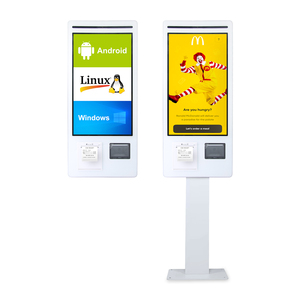 32 inch tầng đứng thanh toán kiosk tự dịch vụ đặt hàng máy cho bán lẻ - Product Image 1
