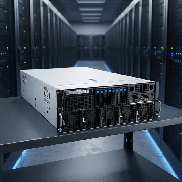 ESC8000A-E13X 32W 4U GPU Rack Server Dual AMD EPYC 9005 GPU Server 8-GPU Support High Performance Computing AI Computing Server