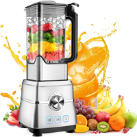 Nouveau Mixeur Smoothie Professionnel 1000W pour Cuisine, Blender de Comptoir pour Shakes et Smoothies, 1 Réglage de Vitesse, Usage Domestique et Hôtelier