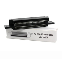 Adaptateur de rechange 72 broches pour pièces de rechange de connecteur de fente de cartouche de jeu NES