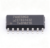 74HC595D,118 Original, registre à décalage 8 bits SOIC-16 avec verrouillage de sortie à 3 états