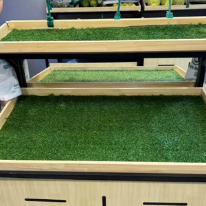 <span class=keywords><strong>Gazon</strong></span> synthétique à poils courts de 20 mm, imperméable, à faible coût, pour les aménagements paysagers et les décorations de toits, pour les cours arrière - Product Image 3
