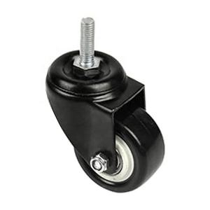 Rueda de rueda de PU y acero, 2 y 3 pulgadas, media, resistente, con freno - Product Image 6