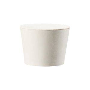 Conical <b>Rubber</b> Stopper 12mm Diameter High Temperature Resistance Durable Plastic <b>Plug</b> For Test Tube Sealing - Product Image 1