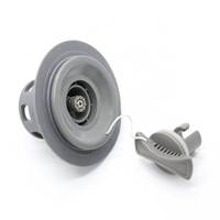 Adaptateur en plastique haute pression à prix d'usine pour activités de plein air, tente gonflable, bateau, kayak, planche de surf, avec clé