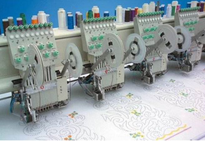 sequin device for embroidery machine