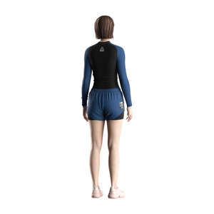 Ensemble Rashguard et Short MMA Anti-Transpiration pour Femme, Coutures Plates, Coupe de Compression pour Entraînement à Haute Intensité - Product Image 6