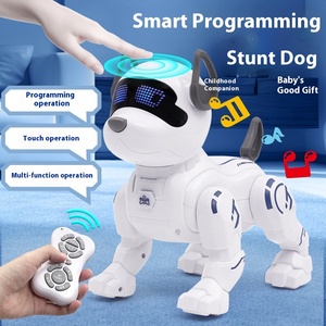 Thông minh quy mô 1:5 nhựa điều khiển từ xa Robot chó đồ chơi Bionic tương tác điện vật nuôi đồng hành diễn viên đóng Thế Tính năng lập trình - Product Image 6