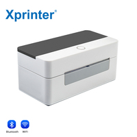 Xprinter-Impresora térmica de códigos de barras, impresora sin tinta, USB + Bluetooth, de escritorio, de 4 pulgadas, fabricación china, con pegatina, 1/2/2/2"