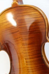 Violon et <span class=keywords><strong>Viola</strong></span> Professionnels pour Étudiants 4/4, Fabriqués à la Main, Accessoires en Ébène, Corps en Érable Flammé, Étui, Écrou d'épaule en Épicéa, Qualité Supérieure - Product Image 5